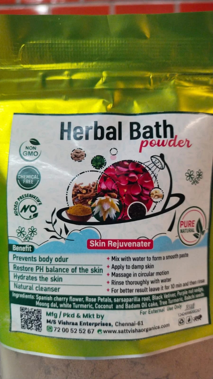 Herbal Bath Powder