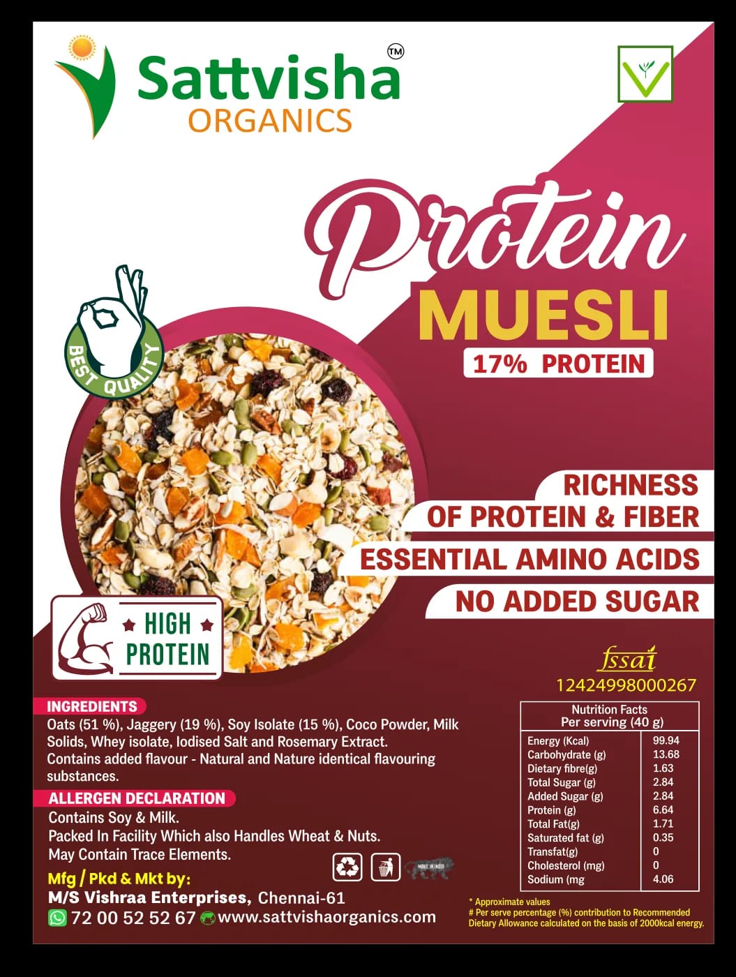 Protein Muesli