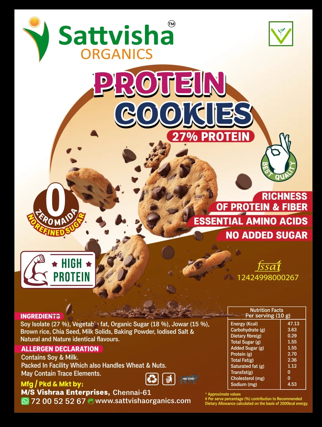 Protein Cookies