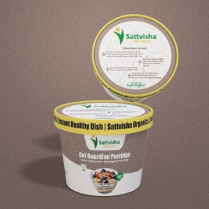 Kodo + Barnyard + Greengram Porridge | Sattvisha Gut Guardian Porridge