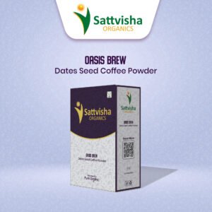 Dates Seed Coffee Powder | Sattvisha Oasis Brew